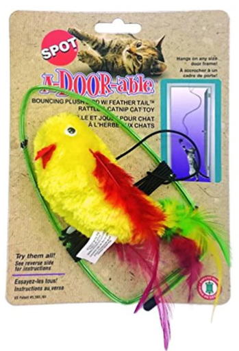 [10014812] SPOT A-DOOR-ABLE PLUSH BIRD CAT TOY