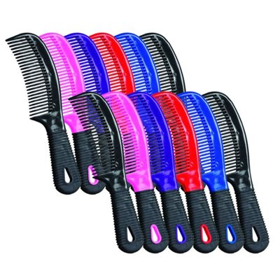 [10025194] KANE MANE + TAIL COMB PLASTIC ASSRTD