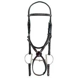 [17-53108] GER-RYAN ENGLISH PADDED BRIDLE FIGURE 8