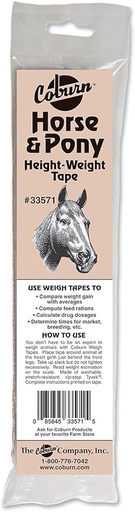 [10026688] KANE WEIGH TAPE HORSE & PONY