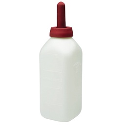 [10028524] MILLER BOTTLE CALF SCREW ON NIPPLE 2QT