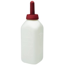 [18-21510] MILLER BOTTLE CALF SCREW ON NIPPLE 2QT