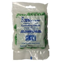 [10028566] IDEAL CASTRATING BANDS GREEN (100PK)(FORMERLY NEOGEN)
