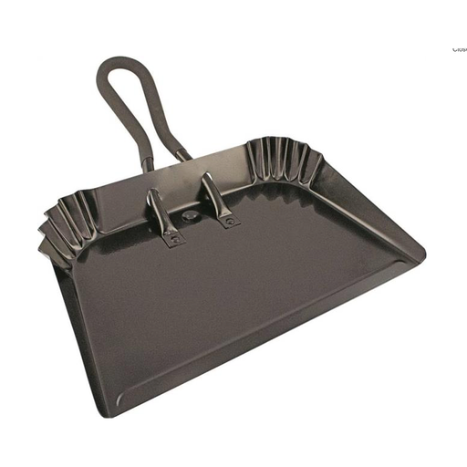[10028650] MINTCRAFT DUSTPAN STL, 17"W, BLK 