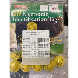 [10028846] Y-TEX CCIA TAGS 20PK
