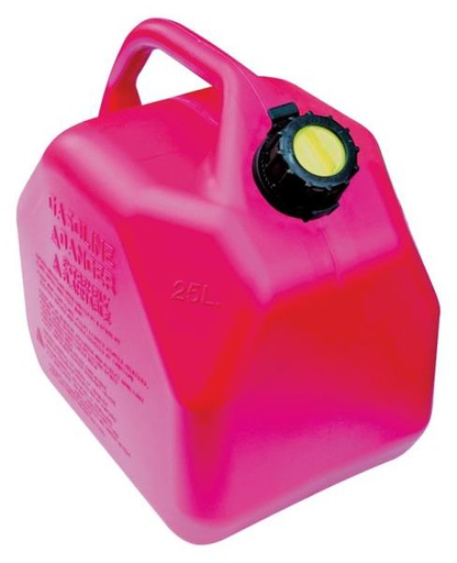 [10031512] SCEPTER GAS CAN RED POLY JERRY CAN 25L