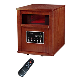 [10033872] DMB - POWERZONE INFRARED WOOD QUARTZ CABINET HEATER, CHERRY, 120V