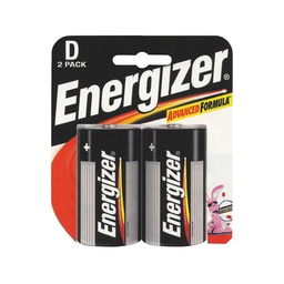 [20H-327063] ENERGIZER MAX D BATTERY 2PK