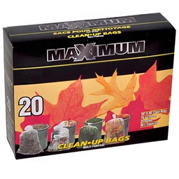 [10034136] DMB - MAXIMUM GARBAGE BAGS 30X48 CLR 20PK