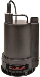 [10034268] RED LION UTILITY PUMP SUBMERSIBLE 1/6HP THERMOPLASTIC W/ GARDEN HOSE ADAPTER
