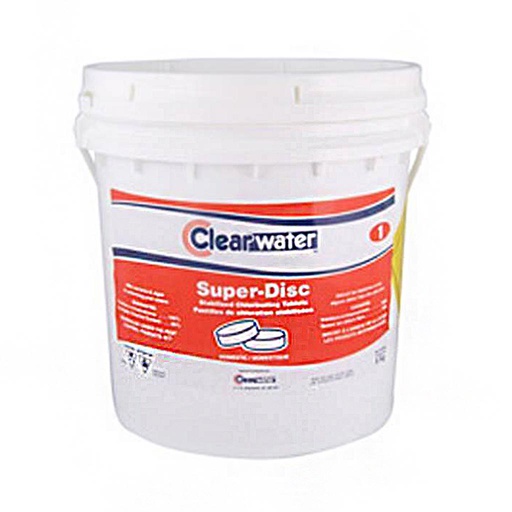 [10034274] DV - CLEARWATER CHLORINE TABLETS STABILIZING 1KG