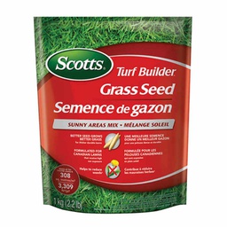 [170-001359] SCOTTS TURF BUILDER SUNNY AREAS GRASS SEED MIX 1KG