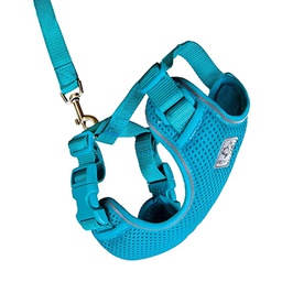 [15-891940] RC PET ADVENTURE KITTY HARNESS MED TEAL