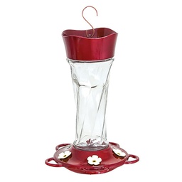 [166-017904] DMB - CLASSIC TWIST HUMMINGBIRD FEEDER 11OZ