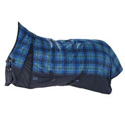 [118-1902687] DMB - ACADIA RAINSHEET BLUE PLAID SIZE 87