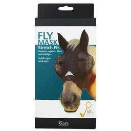 [118-099779] DV - SHIRES LYCRA FLY MASK FULL BLACK