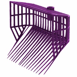 [108-000222] FUTURA DEEP BASKET FORK HEAD ONLY PURPLE