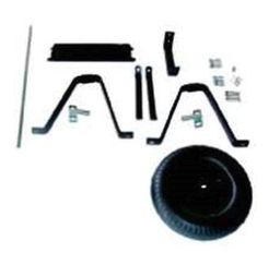 [178-018052] LANDSCAPERS SELECT 0856401 WHEELBARROW PARTS W/ TIRE (FOR 178-018199)
