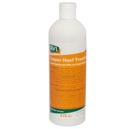 [128-001281] AVL COPPER HOOF TREATMENT 473ML