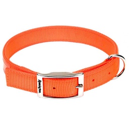 [144-049637] DV - REMINGTON DBL PLY REFLECTIVE COLLAR SAFETY ORANGE 1&quot;X20&quot;