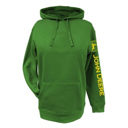 [218-038706] DV - JOHN DEERE WOMENS HOODIE GREEN MED