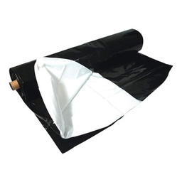 [132-501005] BLACK/WHITE SILAGE SHEET 50'X100' 5MIL