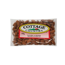 [224-102016] COTTAGE COUNTRY NATURAL ALMONDS 60G