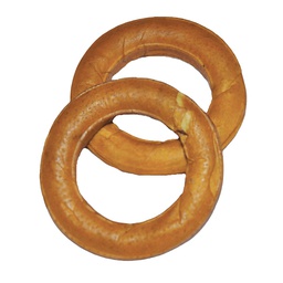 [140-884610] ROLLOVER PRESSED PORKHIDE RING