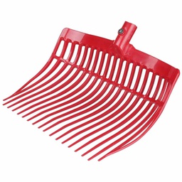 [108-3542RD] FUTURA PRO SCOOP FORK HEAD ONLY RED