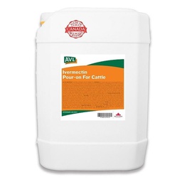 [110-001748] AVL IVERMECTIN POUR-ON FOR CATTLE 4L