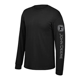 [218-178773] DV - JOHN DEERE MENS LONG SLEEVE BEAST BLACK MEDIUM