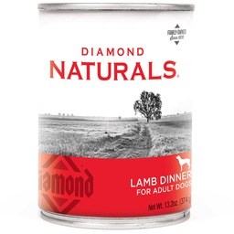 [136-612727] DMB - DIAMOND NATURALS DOG 13.2OZ LAMB DINNER CAN 