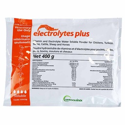 [110-000683] VETOQUINOL E-LYTES PLUS WTR SOLUBLE 400G
