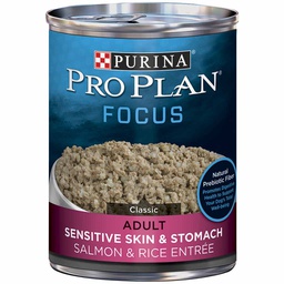 [136-199102] PRO PLAN DOG SENSITIVE SKIN &amp; STOMACH SALMON &amp; RICE 368G