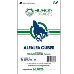 [05-222] HURON ALFALFA HAY CUBES 22.7KG