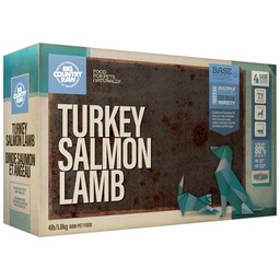 [136-TSL4C] BCR TURKEY &amp; SALMON &amp; LAMB CARTON 4LB