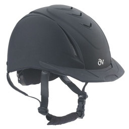 [16R-566SBK] DMB - OVATION DLX SCHOOLER HELMET BLK SM/MED