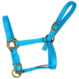 [118-824624] GER-RYAN NYLON HALTER MINI TURQUOISE