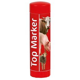 [18-04RED] TOP MARKER MARKING STICK RED 10/BOX